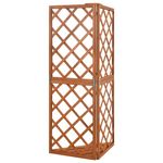 Casa si Gradina - Gradina si terasa - Decoratiuni exterior - Arcade - Spalier de colt, 50x50x145 cm, lemn masiv brad - Infinity.ro