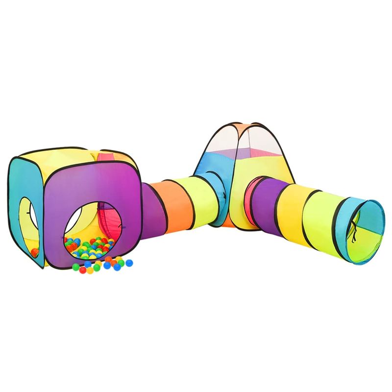 Jucarii, Copii si Bebe - Jucarii si jocuri - Jucarii de exterior - Spatii de joaca si accesorii - Cort de joaca pentru copii, 250 bile, multicolor, 190x264x90 cm - Infinity.ro