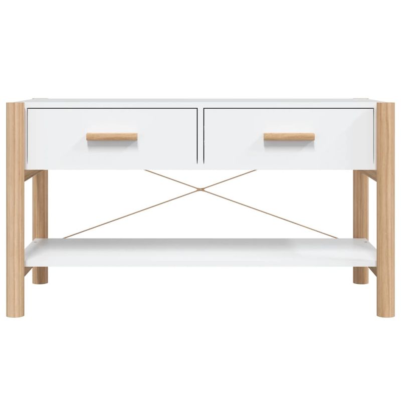 Casa si Gradina - Mobilier - Comode si corpuri - Comode - Comoda TV, alb, 82x38x45 cm, lemn prelucrat - Infinity.ro