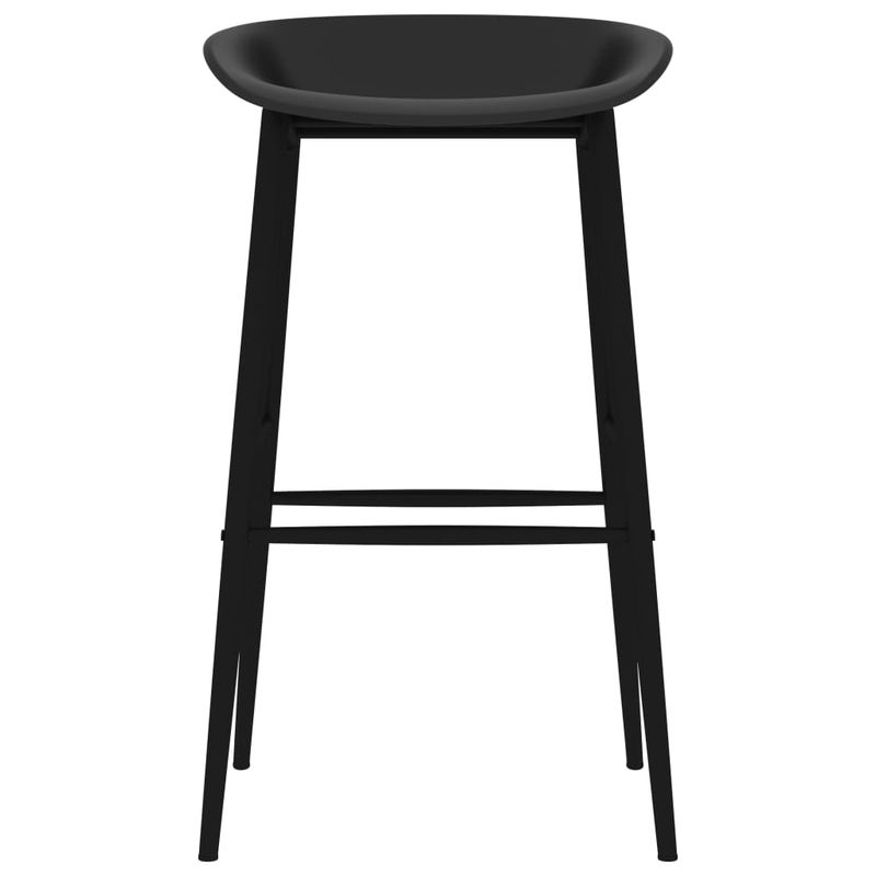 Casa si Gradina - Mobilier - Seturi de mobilier - Seturi bucatarie - Set mobilier de bar, 5 piese, negru - Infinity.ro