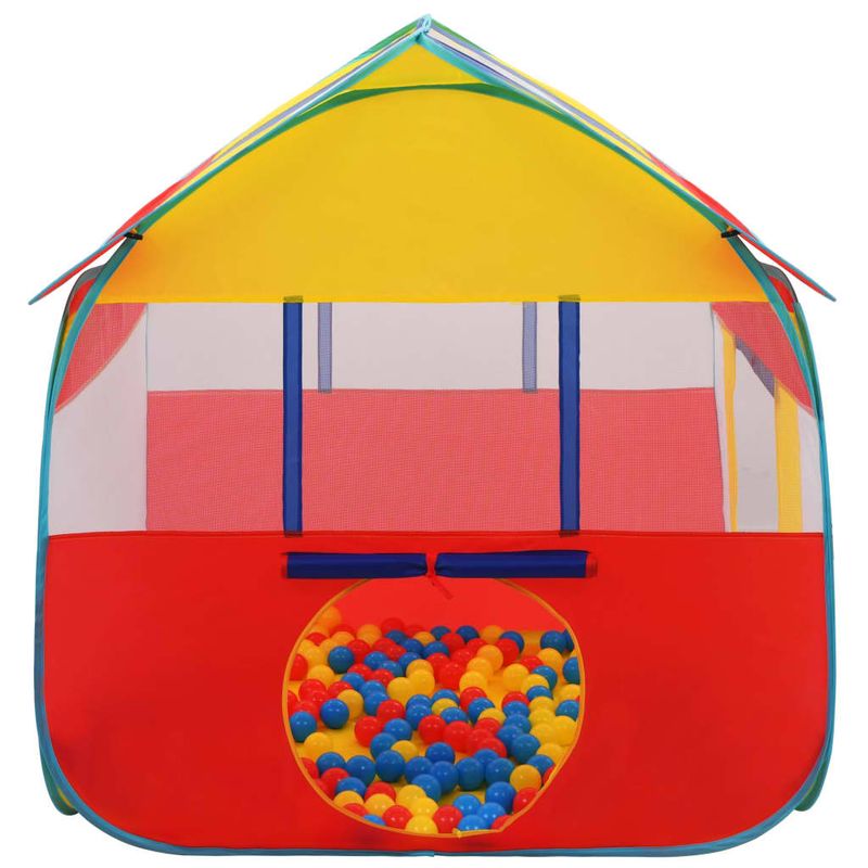 Jucarii, Copii si Bebe - Jucarii si jocuri - Jucarii de exterior - Spatii de joaca si accesorii - Cort de joaca cu 550 de bile, 123x120x126 cm, multicolor - Infinity.ro