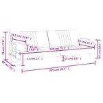 Casa si Gradina - Mobilier - Canapele si coltare - Canapele - Canapea extensibila cu cotiere, catifea albastra - Infinity.ro