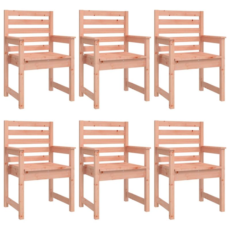 Casa si Gradina - Gradina si terasa - Mobilier exterior - Seturi mobila gradina - Set cu masa de gradina, 7 piese, lemn masiv douglas - Infinity.ro