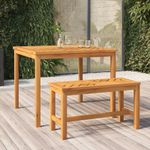 Casa si Gradina - Gradina si terasa - Mobilier exterior - Mese gradina - Masa de gradina, 90x90x74 cm, lemn masiv de acacia - Infinity.ro