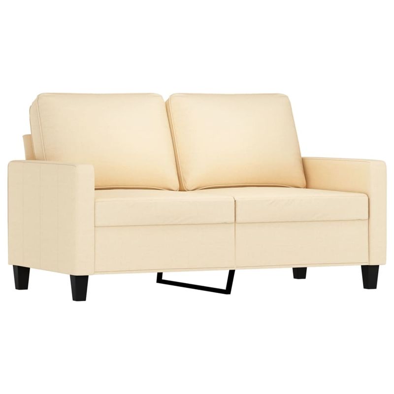 Casa si Gradina - Mobilier - Seturi de mobilier - Seturi living - Set de canapele cu perne, 3 piese, crem, textil - Infinity.ro