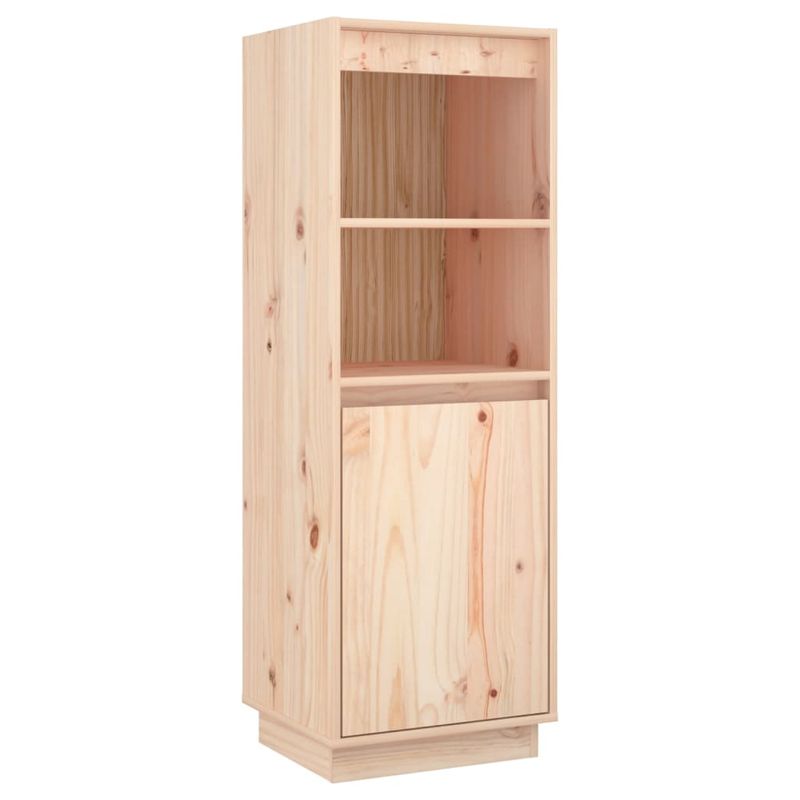 Casa si Gradina - Mobilier - Comode si corpuri - Corpuri bucatarie - Dulap inalt, gri, 37x34x110 cm, lemn masiv de pin - Infinity.ro