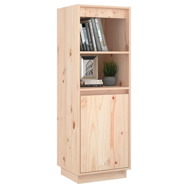 Casa si Gradina - Mobilier - Comode si corpuri - Corpuri bucatarie - Dulap inalt, gri, 37x34x110 cm, lemn masiv de pin - Infinity.ro