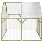 Petshop - Accesorii petshop - Culcusuri si custi - Custi interior si exterior - Cotet de gaini, 268x200x190 cm, lemn masiv de pin impregnat - Infinity.ro