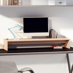 Casa si Gradina - Mobilier - Comode si corpuri - Comode - Suport pentru monitor, 100x27x15 cm, lemn masiv de pin - Infinity.ro