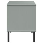 Casa si Gradina - Mobilier - Organizare si depozitare - Organizator incaltaminte - Pantofar cu picioare metalice „OSLO” gri 106x35x45 cm lemn - Infinity.ro