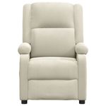 Ingrijire personala si Cosmetice - Sanatate si wellness - Articole wellness - Fotolii de masaj - Fotoliu de masaj electric, crem, catifea - Infinity.ro