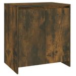 Casa si Gradina - Mobilier - Comode si corpuri - Comode - Servanta, 2 piese, stejar fumuriu, lemn prelucrat - Infinity.ro