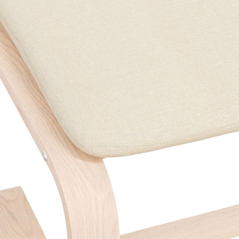 Casa si Gradina - Mobilier - Scaune si fotolii - Tabureti - Taburet, crem, 60x60x39 cm, material textil - Infinity.ro