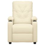 Ingrijire personala si Cosmetice - Sanatate si wellness - Articole wellness - Fotolii de masaj - Fotoliu de masaj electric, crem, piele ecologica - Infinity.ro