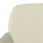 Casa si Gradina - Mobilier - Canapele si coltare - Banchete - Banca, crem, 107x80x81 cm, piele ecologica - Infinity.ro