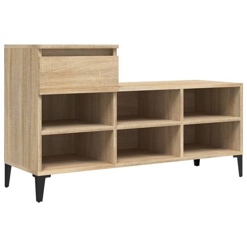 Casa si Gradina - Mobilier - Organizare si depozitare - Organizator incaltaminte - Pantofar, stejar sonoma, 102x36x60 cm, lemn prelucrat - Infinity.ro