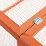 Petshop - Accesorii petshop - Culcusuri si custi - Custi interior si exterior - Cusca de iepuri, 124 x 120 x 60 cm, lemn masiv de brad - Infinity.ro