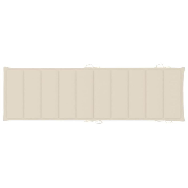 Casa si Gradina - Gradina si terasa - Mobilier exterior - Scaune si sezlonguri gradina - Sezlong de gradina cu perna, 2 buc., lemn masiv de acacia - Infinity.ro