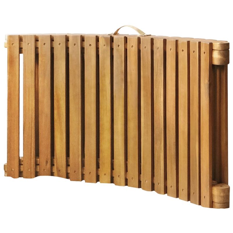Casa si Gradina - Gradina si terasa - Mobilier exterior - Scaune si sezlonguri gradina - Sezlong de gradina cu perna, 2 buc., lemn masiv de acacia - Infinity.ro