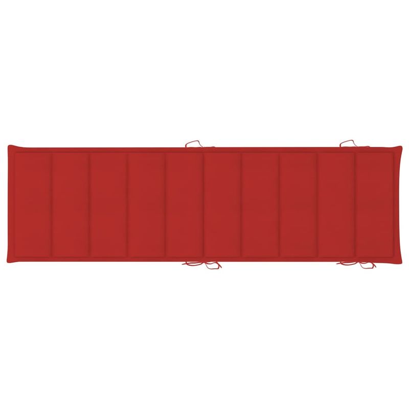 Casa si Gradina - Gradina si terasa - Mobilier exterior - Scaune si sezlonguri gradina - Sezlong de gradina cu perna, 2 buc., lemn masiv de acacia - Infinity.ro
