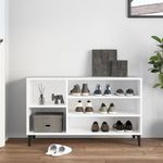 Casa si Gradina - Mobilier - Organizare si depozitare - Organizator incaltaminte - Pantofar, alb, 102x36x60 cm, lemn compozit - Infinity.ro