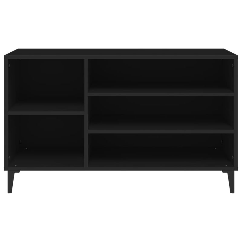 Casa si Gradina - Mobilier - Organizare si depozitare - Organizator incaltaminte - Pantofar, negru, 102x36x60 cm, lemn compozit - Infinity.ro
