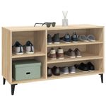Casa si Gradina - Mobilier - Organizare si depozitare - Organizator incaltaminte - Pantofar, stejar sonoma, 102x36x60 cm, lemn prelucrat - Infinity.ro
