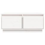 Casa si Gradina - Mobilier - Mese si birouri - Masute de cafea - Masuta de cafea, alb, 80x50x35 cm, lemn masiv de pin - Infinity.ro