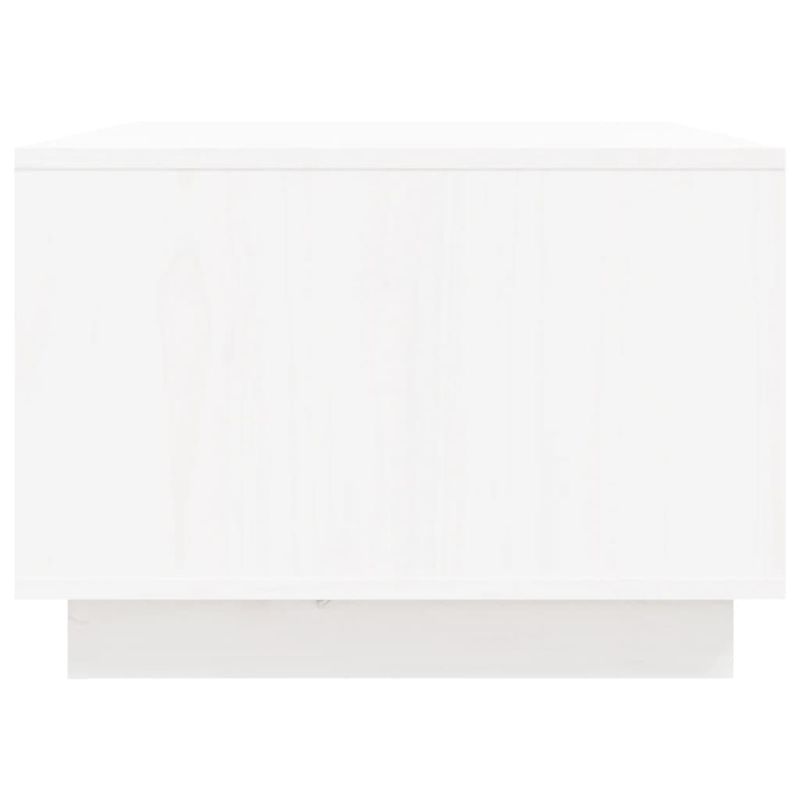 Casa si Gradina - Mobilier - Mese si birouri - Masute de cafea - Masuta de cafea, alb, 80x50x35 cm, lemn masiv de pin - Infinity.ro