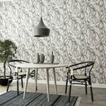 Casa si Gradina - Decoratiuni - Tapet - Noordwand Tapet „Topchic Monkey Jungle Leaves”, gri si negru - Infinity.ro