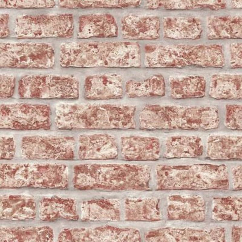 Casa si Gradina - Decoratiuni - Tapet - Noordwand Tapet „Topchic Bricks”, rosu si gri - Infinity.ro