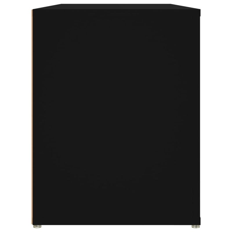 Casa si Gradina - Mobilier - Organizare si depozitare - Organizator incaltaminte - Suport pantofi, negru, 100x35x45 cm, lemn prelucrat - Infinity.ro