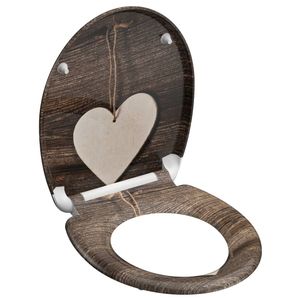SCHUTTE Scaun de toaleta Duroplast