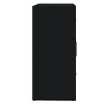 Casa si Gradina - Mobilier - Comode si corpuri - Comode - Servanta, negru, 91x29,5x65 cm, lemn prelucrat - Infinity.ro