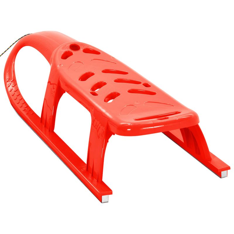 Sport si Outdoor - Sporturi de iarna - Sanius - sanie pentru copii, rosu, 102,5x40x23 cm, polipropilena - Infinity.ro