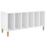 Casa si Gradina - Mobilier - Comode si corpuri - Comode - Comoda discuri, alb, 100x38x48 cm, lemn prelucrat - Infinity.ro