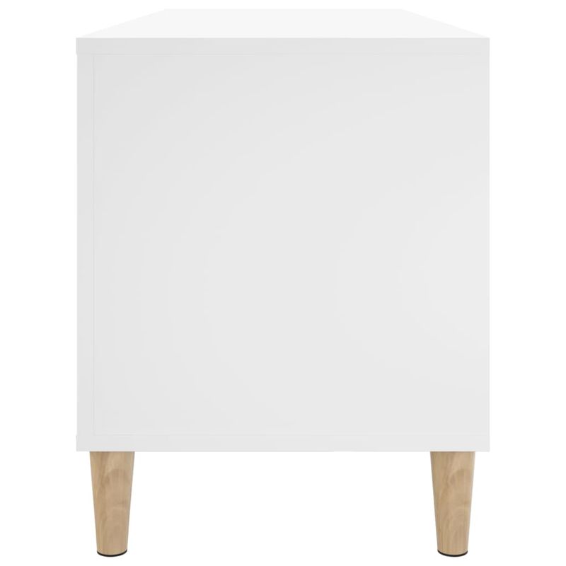 Casa si Gradina - Mobilier - Comode si corpuri - Comode - Comoda discuri, alb, 100x38x48 cm, lemn prelucrat - Infinity.ro