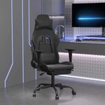 Casa si Gradina - Mobilier - Scaune si fotolii - Scaune - Scaun de gaming cu suport picioare, negru, piele ecologica - Infinity.ro