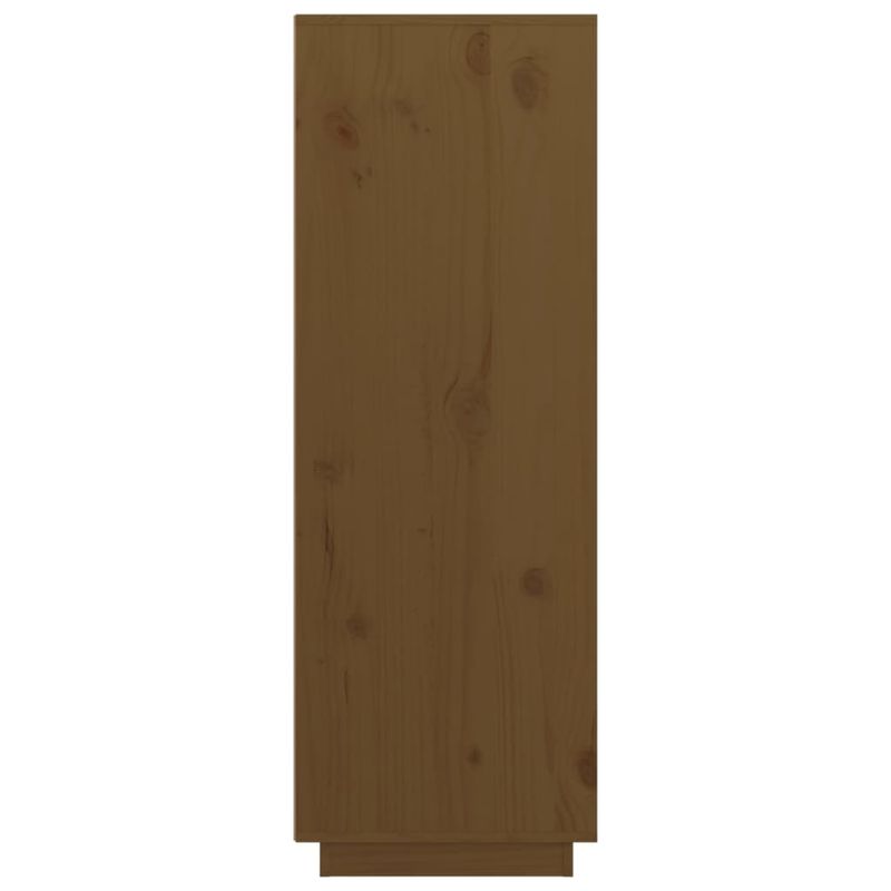 Casa si Gradina - Mobilier - Comode si corpuri - Corpuri bucatarie - Dulap inalt, maro miere, 89x40x116,5 cm, lemn masiv de pin - Infinity.ro