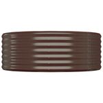 Casa si Gradina - Gradinarit si plante - Plante si ghivece - Ghivece si suporturi - Strat inaltat gradina 175x100x36 cm otel vopsit electrostatic, maro - Infinity.ro