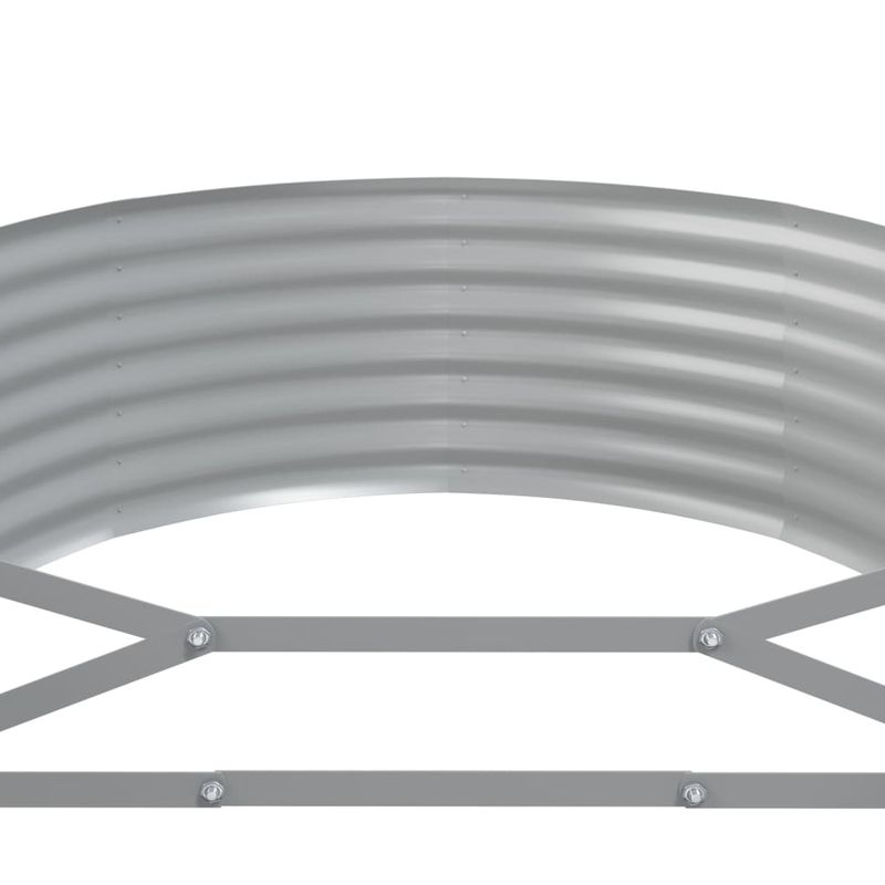 Casa si Gradina - Gradinarit si plante - Plante si ghivece - Ghivece si suporturi - Strat inaltat gradina 175x100x36 cm otel vopsit electrostatic, maro - Infinity.ro