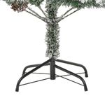 Casa si Gradina - Decoratiuni - Decoratiuni de sezon - Brad de Craciun pre-iluminat cu zapada & conuri, 195 cm, PVC&PE - Infinity.ro
