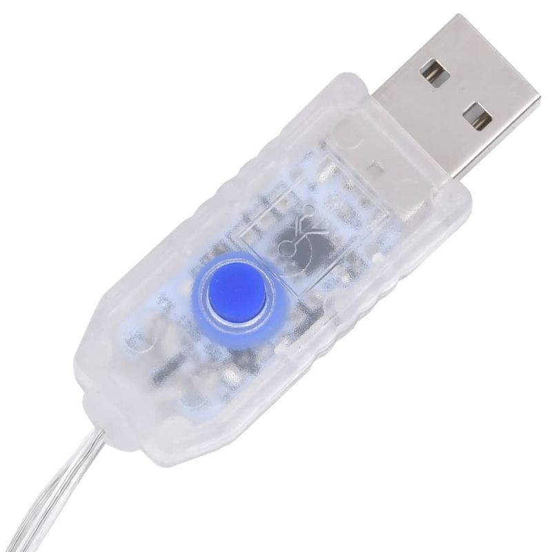 Casa si Gradina - Decoratiuni - Decoratiuni de sezon - Decoratiune ren zburator de Craciun 120 LED alb rece& argintiu - Infinity.ro