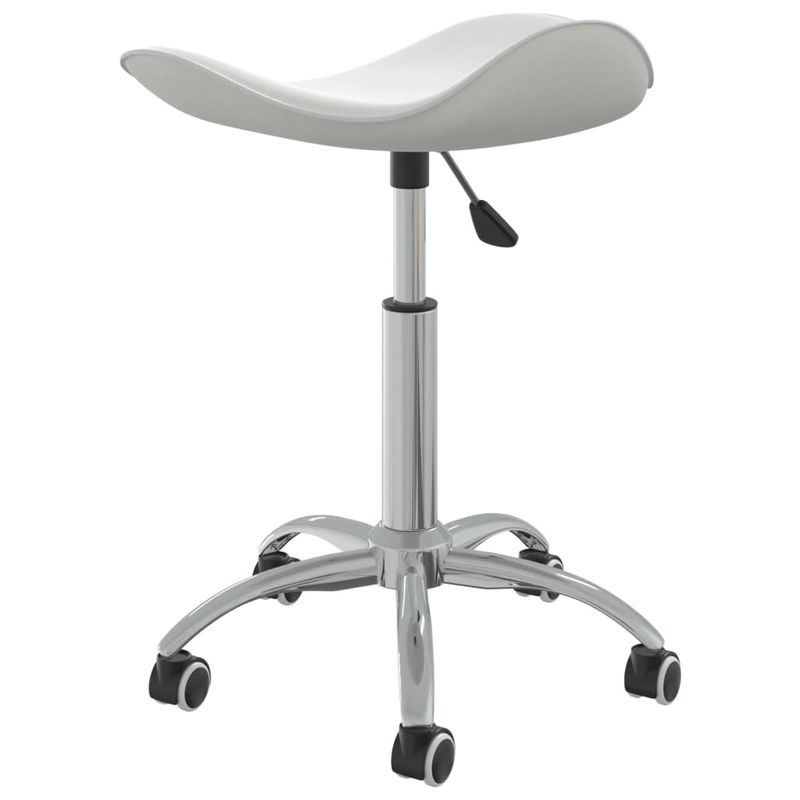 Casa si Gradina - Mobilier - Scaune si fotolii - Scaune - Scaun de salon spa, alb, piele ecologica - Infinity.ro