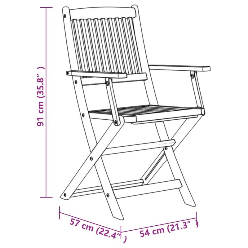 Casa si Gradina - Gradina si terasa - Mobilier exterior - Seturi mobila gradina - Set mobilier de gradina, 7 piese, lemn masiv de acacia - Infinity.ro