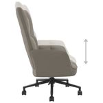 Casa si Gradina - Mobilier - Scaune si fotolii - Fotolii - Fotoliu de relaxare, gri deschis, catifea - Infinity.ro