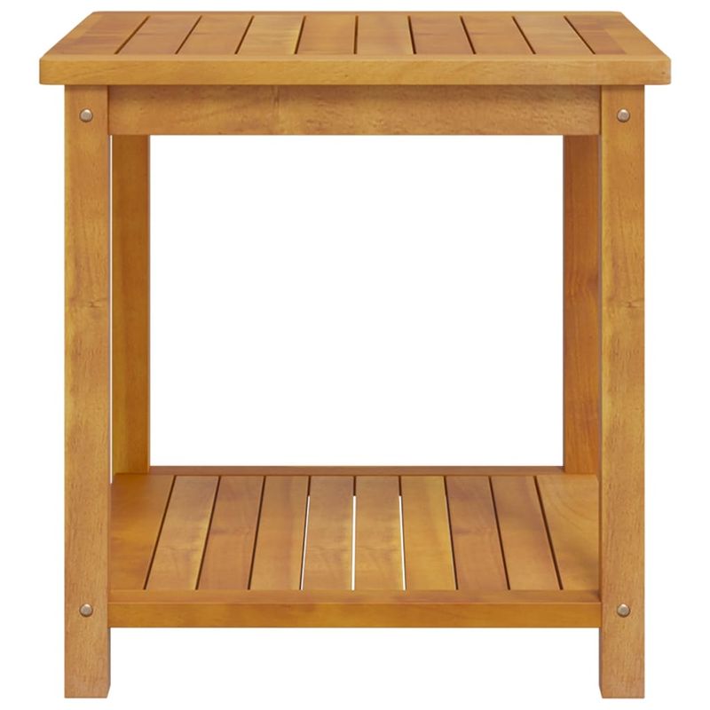 Casa si Gradina - Mobilier - Mese si birouri - Masute de cafea - Masa laterala, 45x45x45 cm, lemn solid de salcam - Infinity.ro