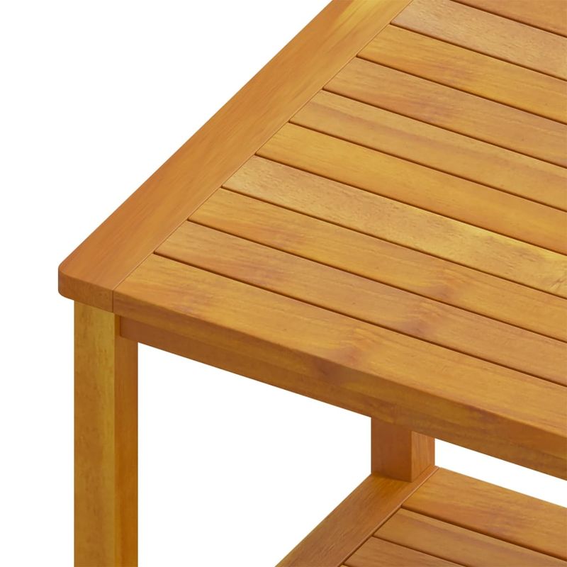 Casa si Gradina - Mobilier - Mese si birouri - Masute de cafea - Masa laterala, 45x45x45 cm, lemn solid de salcam - Infinity.ro