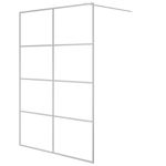 Casa si Gradina - Sanitare - Cazi si cabine de dus - Paravane si usi - Paravan de dus walk-in argintiu 140x195 cm sticla ESG transparenta - Infinity.ro