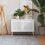 Casa si Gradina - Mobilier - Dulapuri si sifoniere - Dulapuri - Usa de dulap cu design lambriu, 5x39,4 cm lemn masiv pin, cantitate în pachet: 2, alb, mărime 39.5x39.4 cm - Infinity.ro